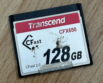 Transcend 128GB Transcend CFast 2.0 CFX650 Speicherkarte super Zustand