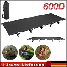 Alu Feldbett 190*66*14,5cm Campingbett Camping Liege Klappliege Gästebett 150 kg