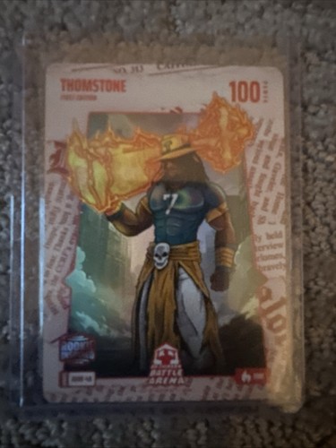 Bo Jackson Battle Arena Update Thomstone Brian Thomas Jr Headliners Fire Foil Sp