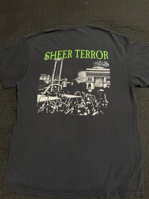 Vintage 90s Sheer Terror  Band T Shirt Size M