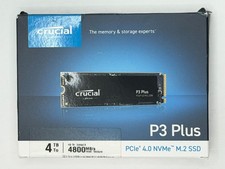 Crucial P3 Plus 4TB NVMe Internal SSD (CT4000P3PSSD8) for sale