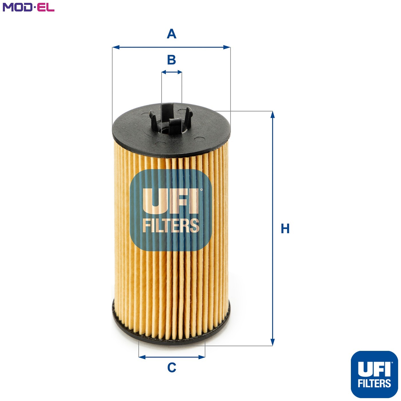 UFI 25.199.00 Oil Filter For Vauxhall Astra Insignia Meriva Mokka Zafira 9552... - Image 5