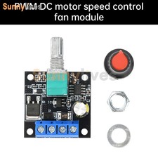 DC4.5-24V 2A PWM DC Brush Motor Speed Controller Fan Speed Controller 5V 12V 24V