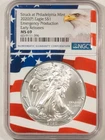 2020(P) 1 OZ AMERICAN SILVER EAGLE .999 - NGC MS-69 EARLY RELEASE EMERGENCY PROD