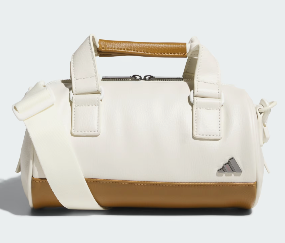 adidas PU Drum Bag Unisex Golf Bag Training Sports Casual Bag Off