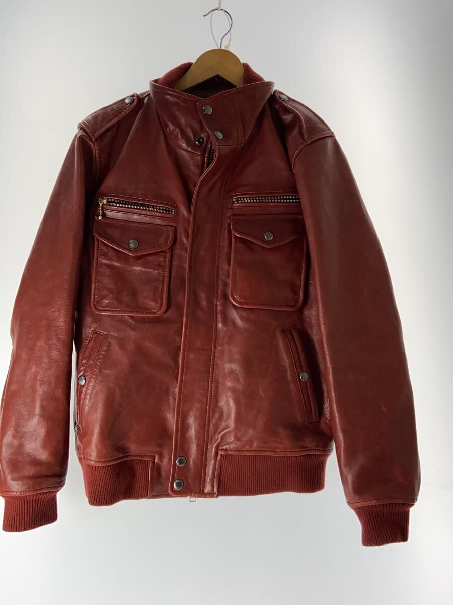 Avirex Leather Jacket Blouson/M/Sheep Leather/Red 2256