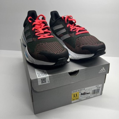 Size 11 - Men s Adidas SolarGlide 5 Black Pink