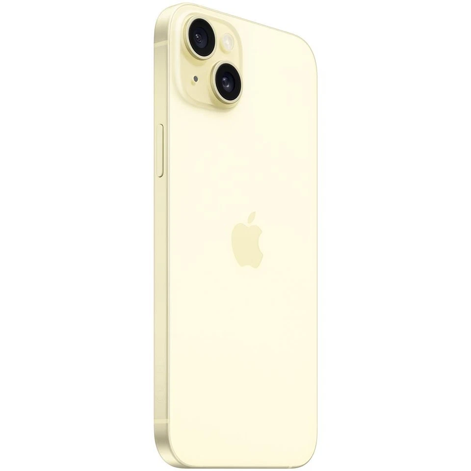 Apple Iphone 15 Plus Giallo 256GB Memoria Display 6.7" 48Mpx 5G Mu1d3ql/a Yellow - Immagine 2 di 3