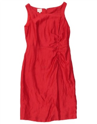 KALIKO Womens Sleeveless Sheath Dress UK 10 Small Red Linen CW05 | eBay KALIKO Womens Sleeveless Sheath Dress UK 10 Small Red Linen CW05 | eBay