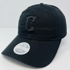 New Era 9TWENTY MLB Cleveland Guardians Adjustable Strapback Black Women Hat Cap