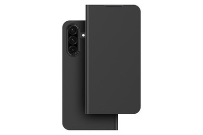Designed for Samsung Mobeen Flip Cover Schwarz Handyhülle für Galaxy A17 5G