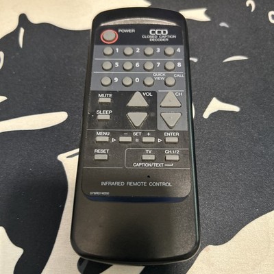 Genuine Orion 076R074050 CCD Original Remote Control Closed Caption Decoder