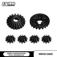 Juego de engranajes diferenciales de acero 20CrMo para estuche diferencial de 29 mm ARRMA 1/8 Kraton 6S EXB V2 V6 #a