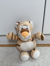 KIK Ergee Tiger Stofftier Braun mit Herz ca. 19 cm Kuscheltier Schmusetier