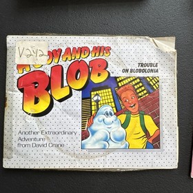 NES  Boy And His Blob Bump&rsquo; N&rsquo; Jump Bumpn Cart + Manual TESTED