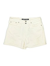 Nautica Jeans Company Women Ivory Denim Shorts 12
