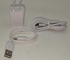 Universal USB Wall Charger with Two Micro-USB Cables