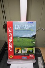 SEGA SPORTS GENESIS PEBBLE BEACH GOLF LINKS VIDEO GAME FROM 1994