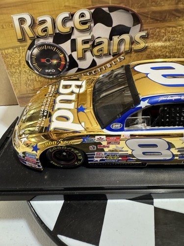 RARE* Dale Earnhardt Jr GOLD #8 Budweiser U.S. Olympic Team 2000 1/24 Diecast - Picture 5 of 17