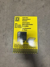 Square D UFP222R / 60 Amp A/C Pull-Out Disconnect Switch Non Fusible