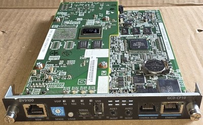 NEC SV9100 GCD-CP10 Main Processor Blade Card & GPZ-IPLE Daughter Board