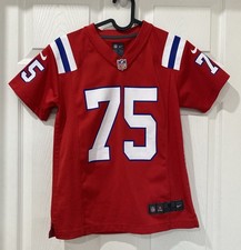 Nike New England Patriots Vince Wilfork #75 Jersey Youth Size Small Red