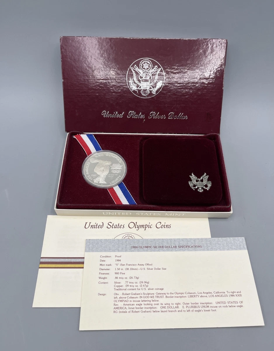 1983 U.S. Mint Certified Proof US Commemorative Coins for sale | eBay
