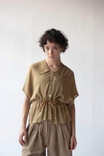 VTG 1970s Issey Miyake Linen Top