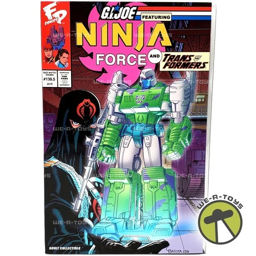 G.I. Joe Featuring Ninja Force & Transformers Action Figures 2016 Hasbro NRFB