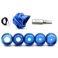 Linkboy Archery 37/45 Degree Hooded Peep Sight Compound Bow 45degree 6x, blue 