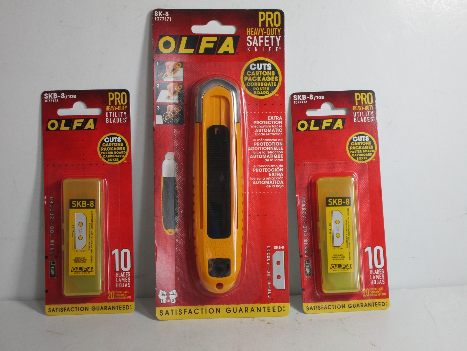 & 2 Packs Of Olfa 10 Count Blades