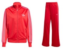 Adidas Originals Better Scarlet Adicolor Classics Firebird Loose Track Suit New