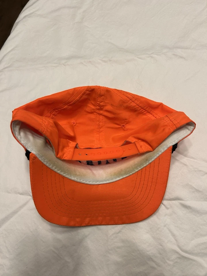 Винтажная бейсболка Ducks Unlimited Team DU с ярко-оранжевой веревкой для дальнобойщиков - Изображение 3 из 3