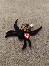 Ty Beanie Baby Spinner The Spider Toy 1996 Vintage with Tags