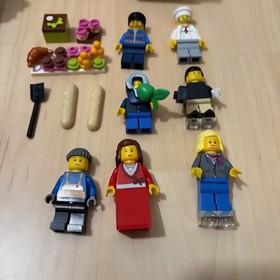 LEGO Creator Expert: Winter Village Bakery (10216) Complete W/ Minifigs & Inst.