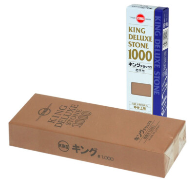 KING DELUXE STONE 1000 鉋セット 50mm Japanese King Deluxe 1000 Grit Sharpening Whetstone Sharpener
