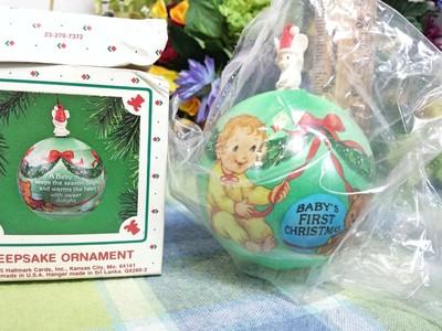 1985 baby's first christmas ornament
