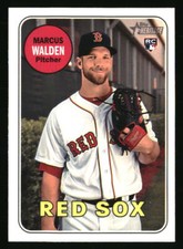 Marcus Walden 2018 Topps Heritage #605 BASEBALL Card