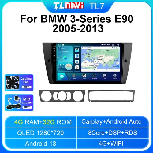 Auto Car Radio Stereo Multimedia Video Player For BMW E90 E91 E92 E93 3 Series - Picture 27 of 32