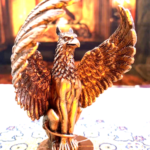 Accessoires en résine de table de tête Griffin affichage statue de Harry Potter's Gryffondor - Photo 1 sur 5