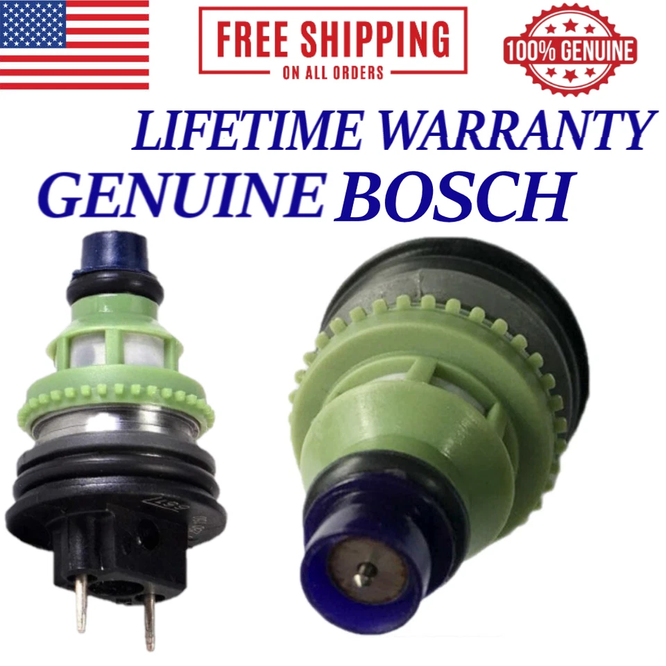 Inyector de combustible Bosch 1 pieza OEM para Chevrolet Metro & Geo Metro 1989-2000 1,0 L I3 Foto 2 de 2