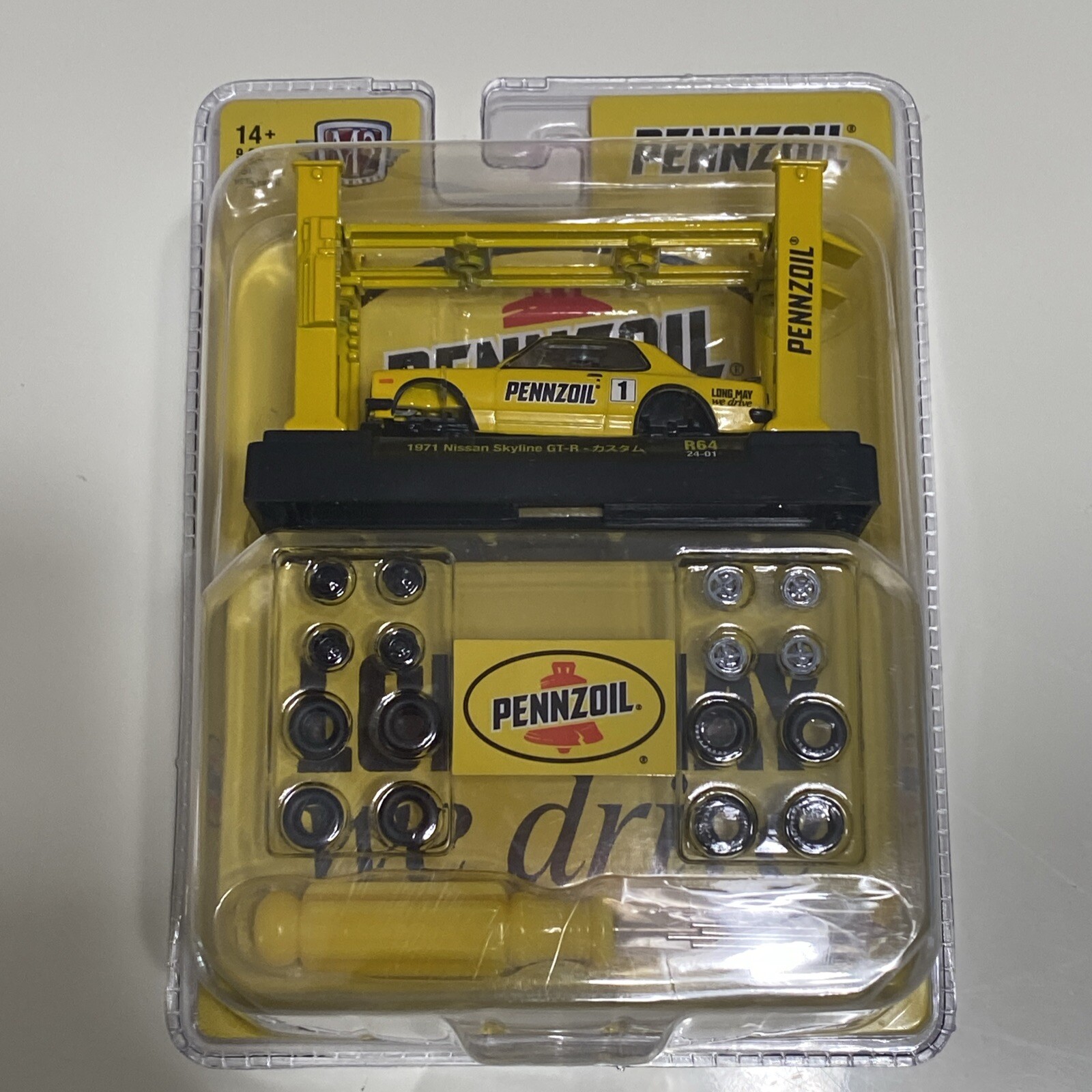2024 M2 Machines Model Kit R64 Pennzoil 1971 Nissan Skyline GT-R | eBay