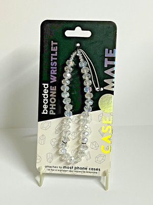 Case Mate BEADED PHONE WRISTLET   Attaches To Most Phone Cases