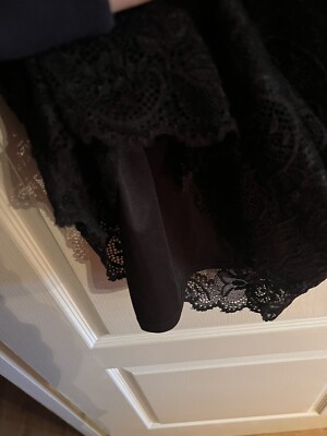 black lace primark full sleeve dress size 12. New. (sb11) | eBay UK