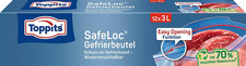 Toppits Doppelverschluss-Gefrierbeutel Safelo...