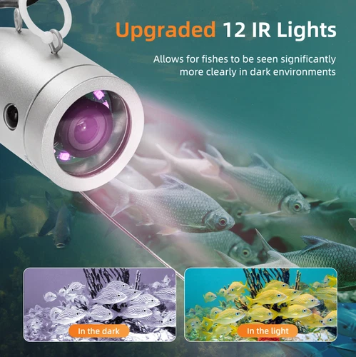 Eyoyo Underwater Fishing Camera Video Fish Finder 1000TVL Waterproof DVR - Picture 4 of 8