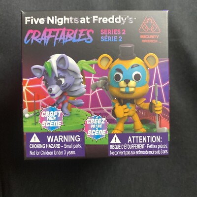 Five Nights At Freddy s FNAF Security Breach Craftables Series 2 Brand NEW