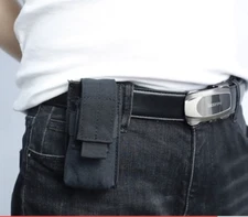 Multitool Pouch Folding Knife Sheath Holster for Belt Molle Flashlight Mag Pouch