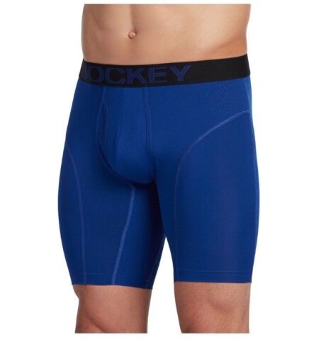Herren Jockey 2er Pack Camouflage Blau Athletisch RapidCool Stretch Midway Slips Unterwäsche - Bild 3 von 5
