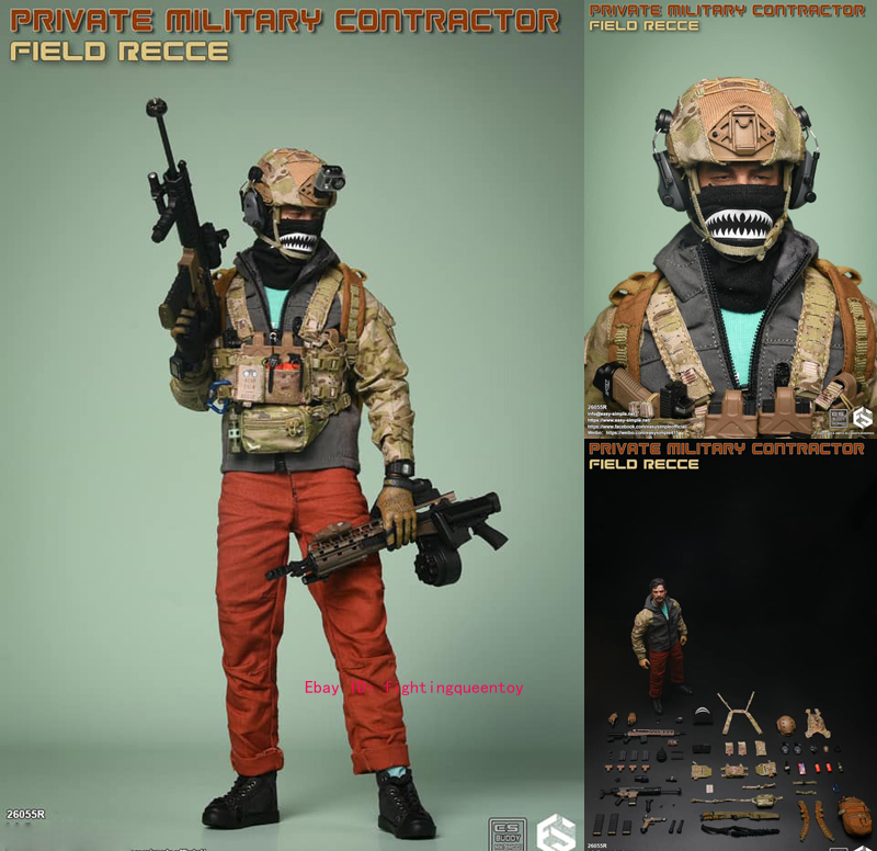 EASY&SIMPLE 26055R 1/6 PMC Private Military Contractor Field EASY&SIMPLE 26055R 1/6 PMC Private Military Contractor Field